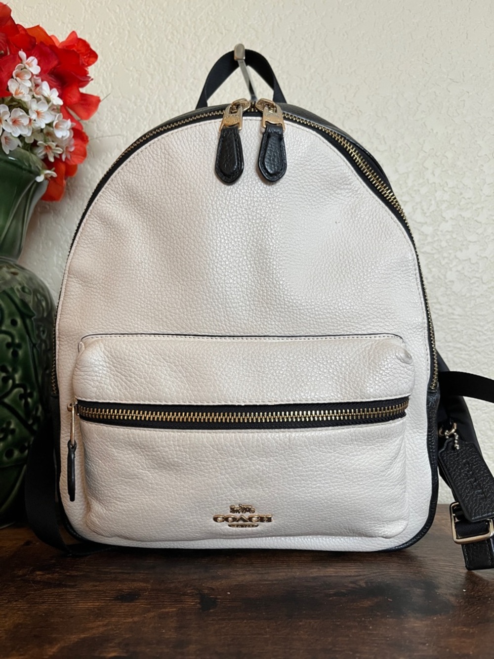 Coach Colorblock Medium Charlie Backpack